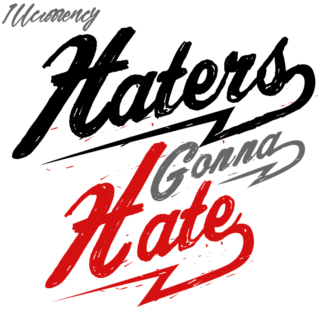 Air Jordan 4 White Cement T-Shirt (Haters gonna hate) product image 1