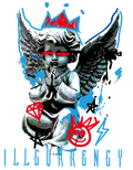 Air Jordan 3 OG Rare Black T-Shirt (Graffiti Angel) product image 1