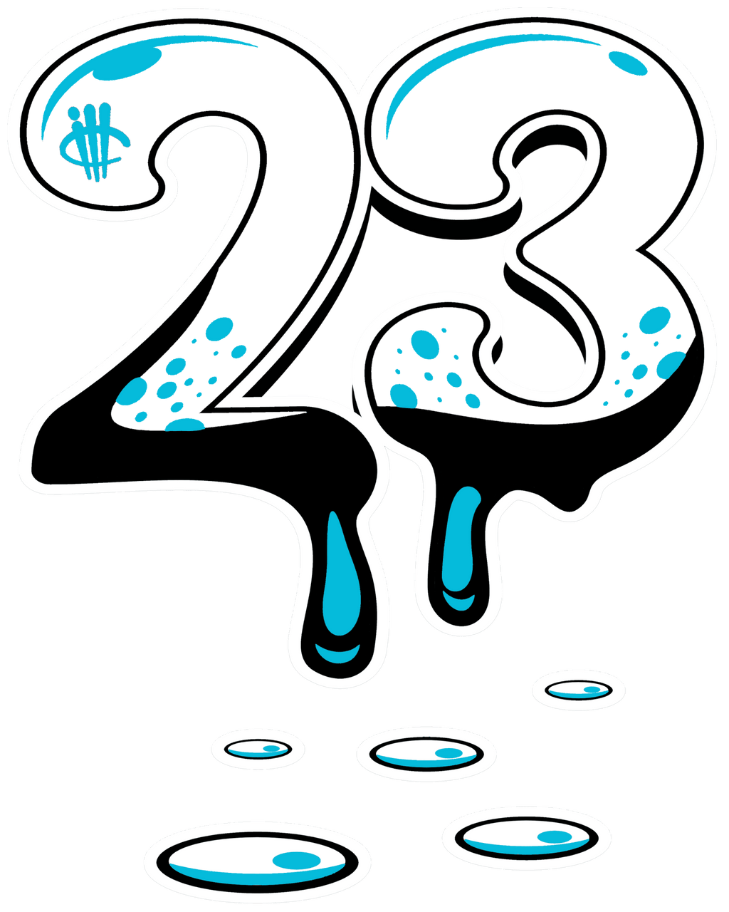 Air Jordan 8 OG Aqua Purple T-Shirt (23)| illcurrency product image 1