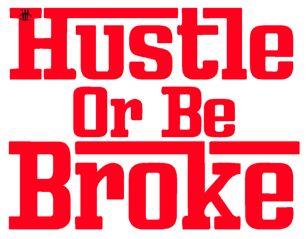 Air Jordan 4 Rare Royal Blue T-Shirt (Hustle Or Be Broke) product image 1