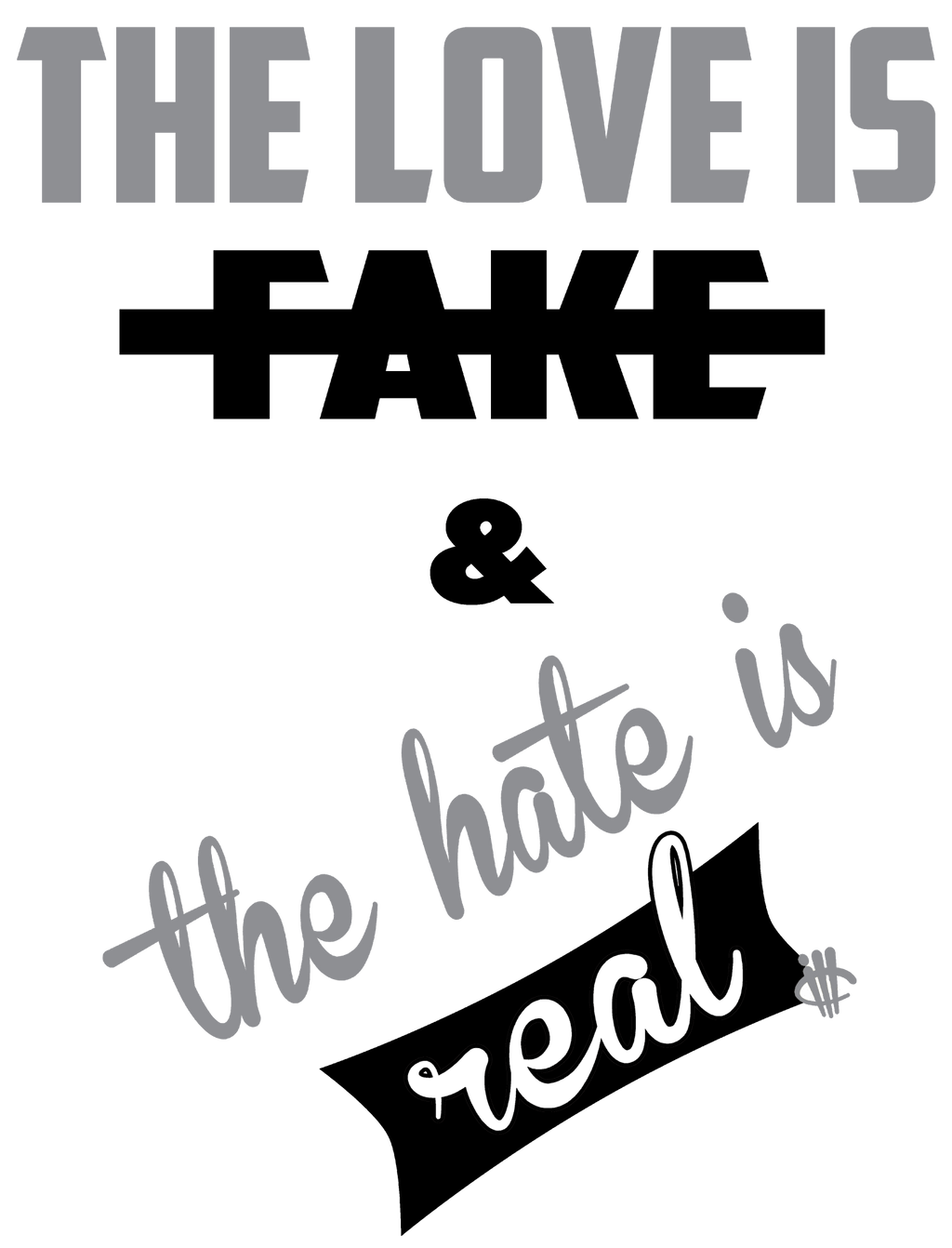 Air Jordan 10 OG Steel White T-Shirt (Love Is Fake) product image 1