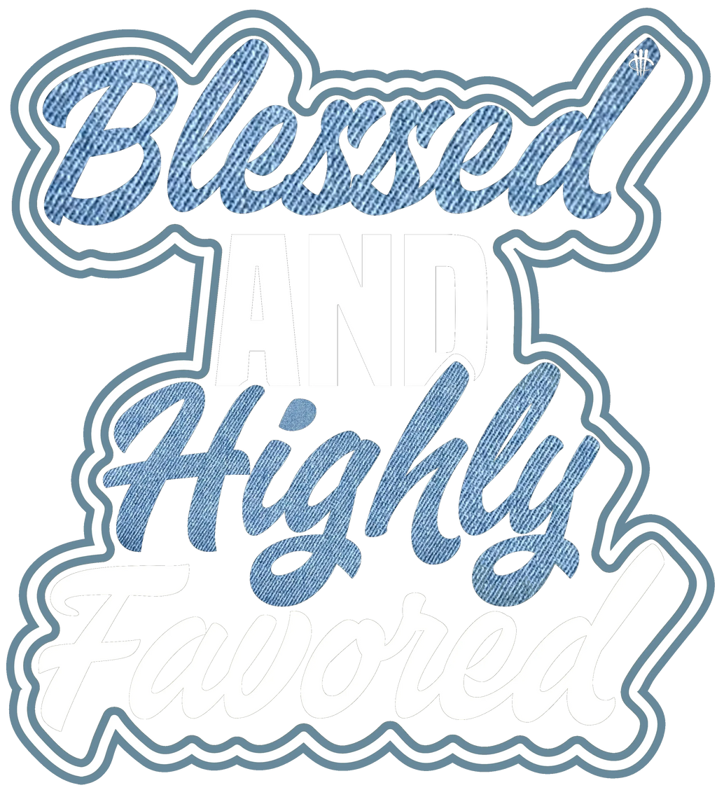 Air Jordan 4 Denim Worn Blue Black T-Shirt (Blessed) product image 1