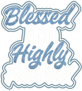 Air Jordan 4 Denim Worn Blue Black T-Shirt (Blessed) product image 1