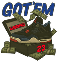 Air Jordan 4 Rare Black T-Shirt (Got Em)| illcurrency product image 1
