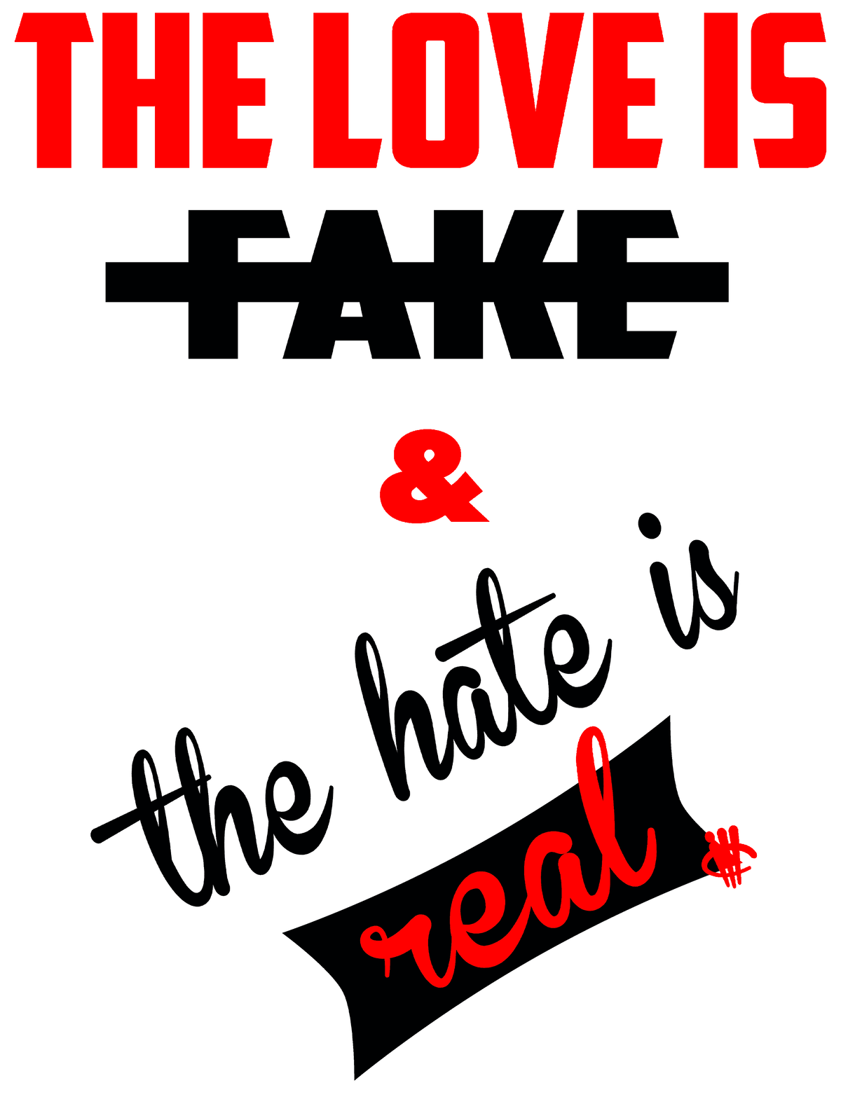 Air Jordan 5 Fire Red Black Tongue White T-Shirt (Love Is product image 1