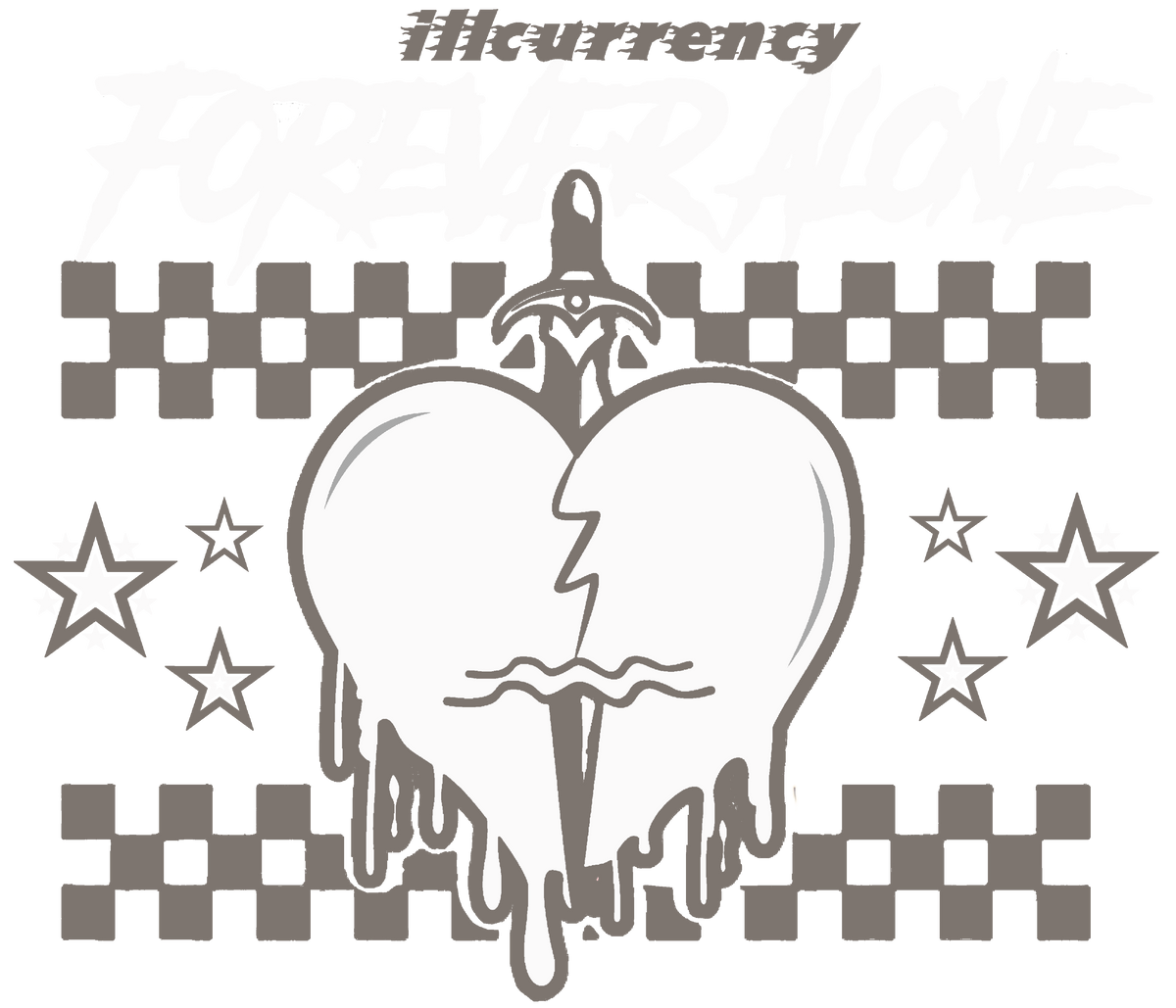 Air Jordan 4 Cave Stone Black T-Shirt (Forever Alone) product image 1