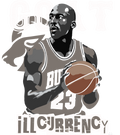 Air Jordan 4 Cave Stone Black T-Shirt (MJ GOAT)| illcurrency product image 1