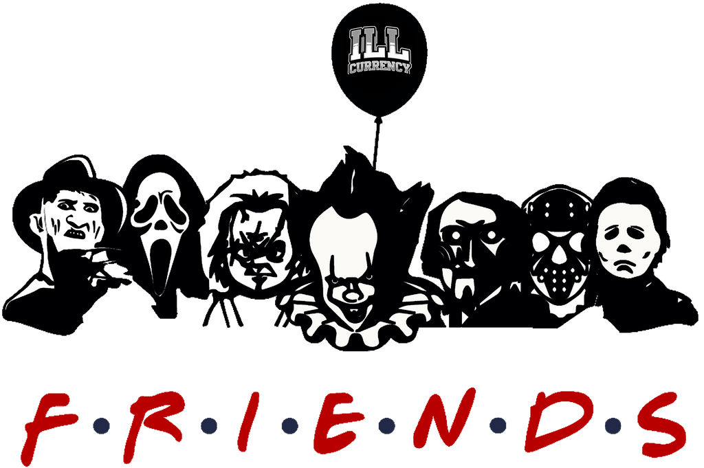 Air Jordan 5 Fire Red Black Tongue White T-Shirt (Friends) product image 1
