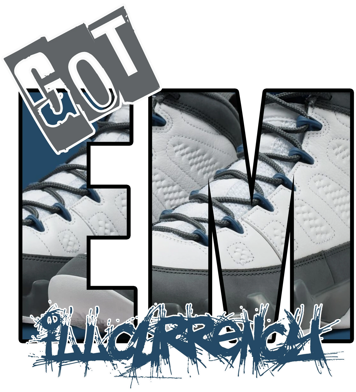 Air Jordan 9 Flint Grey Matching T-Shirt, Sweatshirts & product image 1