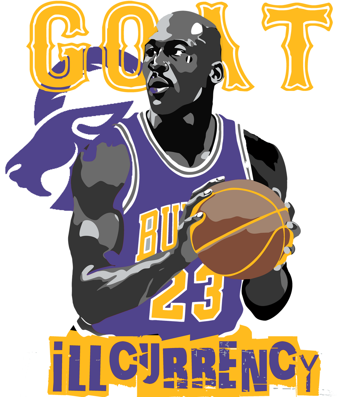 Air Jordan 4 OG Lakers Matching T-Shirt, Sweatshirts & product image 1