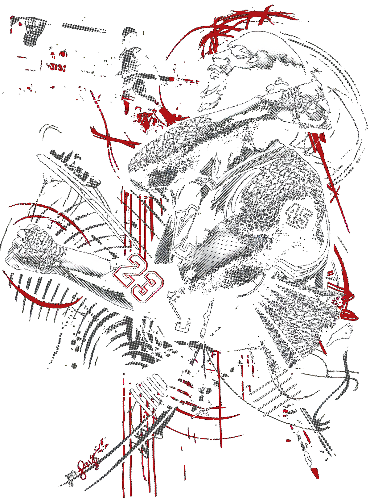 Air Jordan 12 Bloodline Matching T-Shirt, Sweatshirts, & product image 1