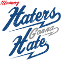 Air Jordan 3 True Blue Matching T-Shirt White (Haters gonna product image 1
