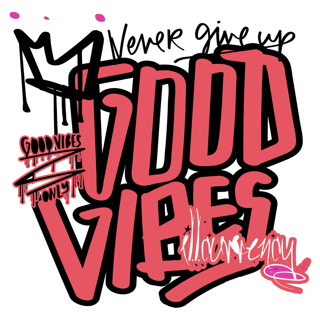 Air Jordan 4 Comic Matching T-Shirt White (Good Vibes) product image 1