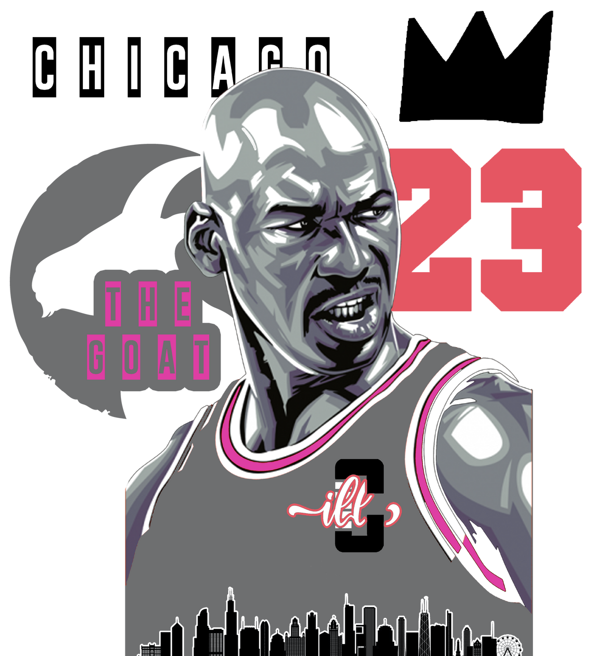 Air Jordan 4 Comic Matching T-Shirt White illcurrency product image 1