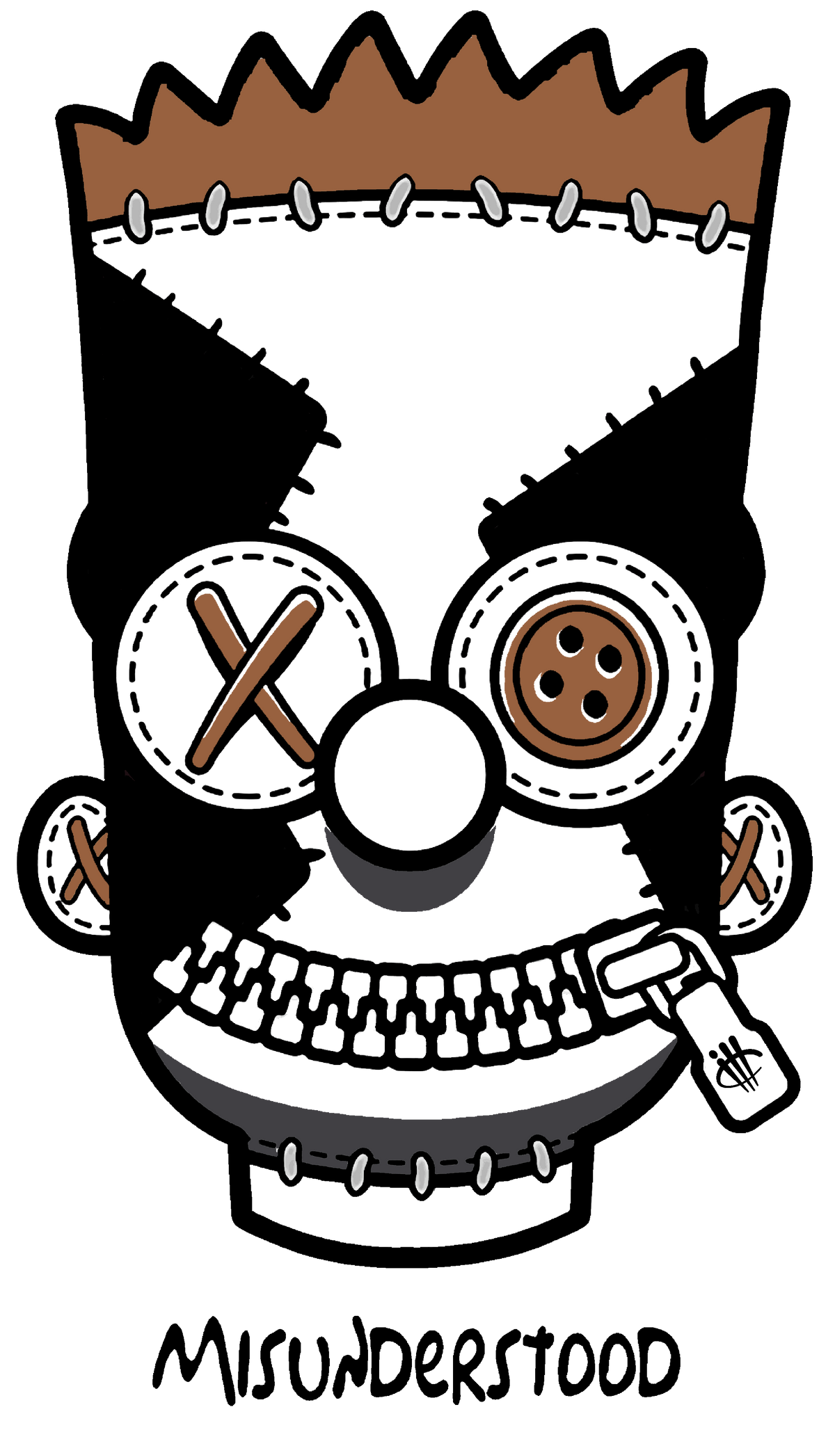 Nike Air Foamposite Pro Camo Matching T-Shirt Misunderstood product image 1
