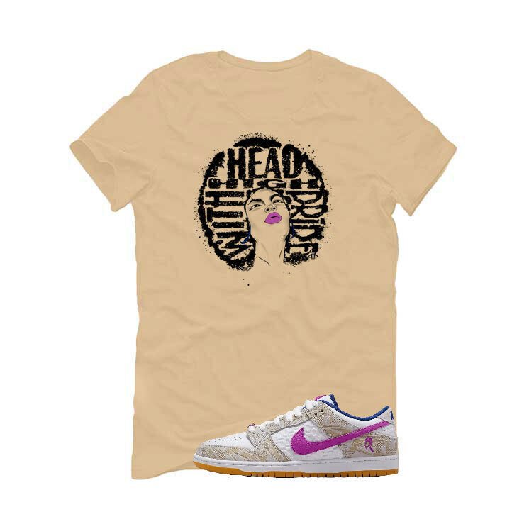 Rayssa Leal's Nike SB Dunk | illcurrency Tan T-Shirt (Head product image 2
