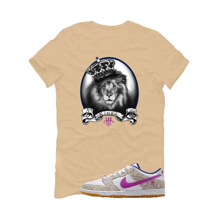 Rayssa Leal's Nike SB Dunk | illcurrency Tan T-Shirt (A product image 2