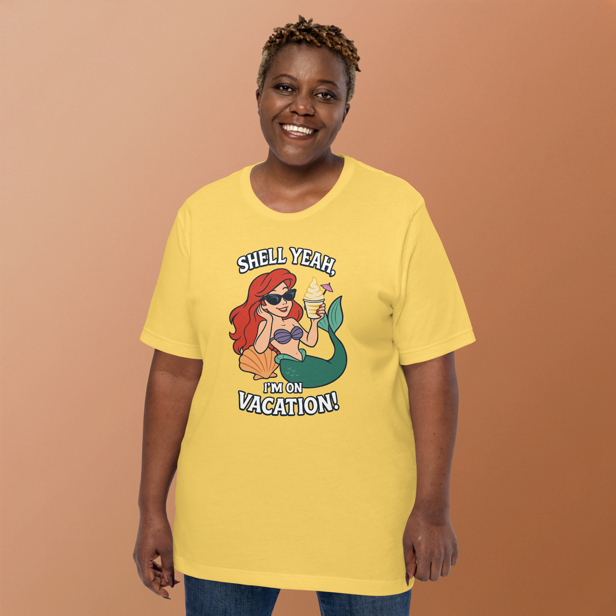 Ariel Shell Yeah Vacation Shirt – Unisex Front Print product image 30